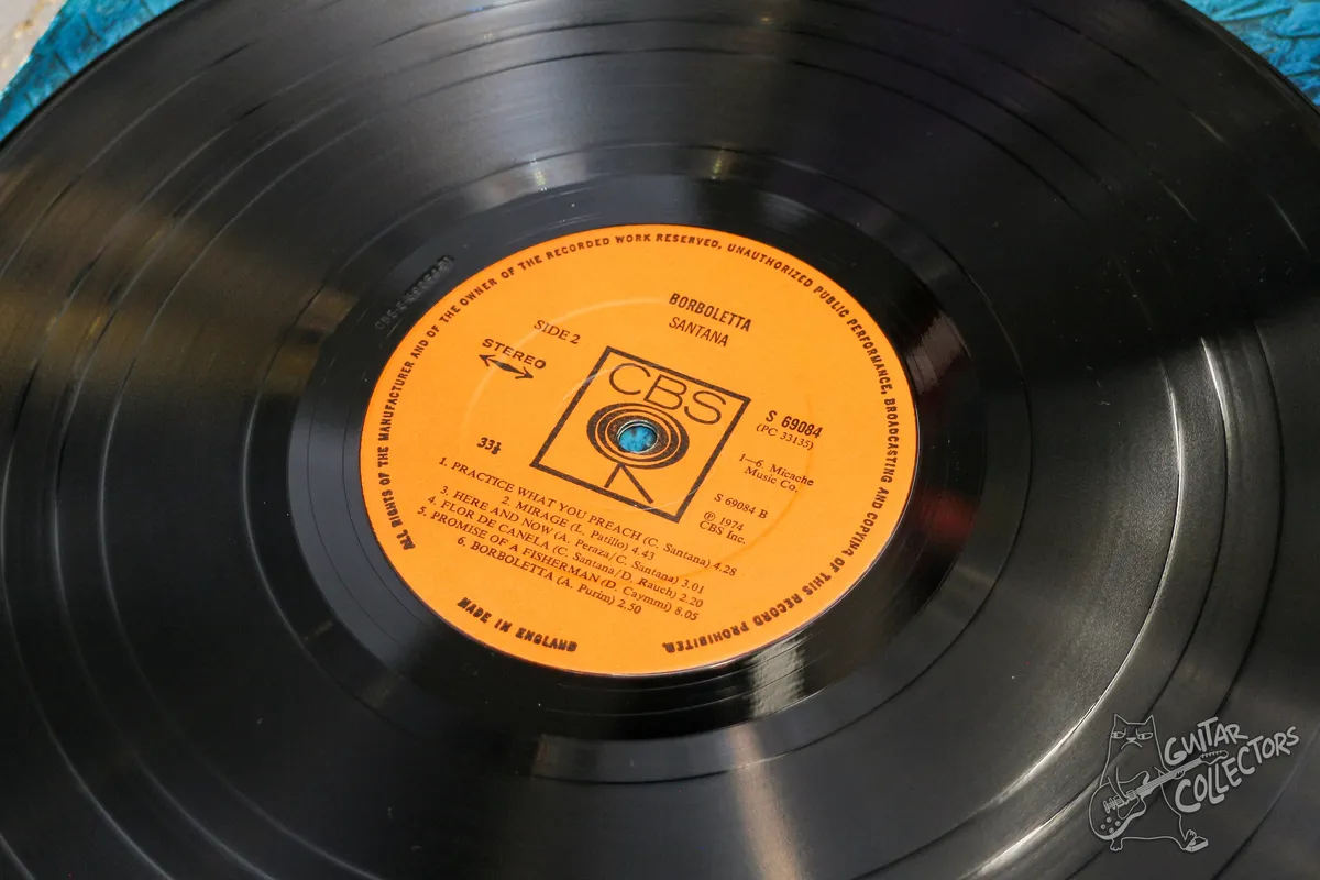 Santana – Borboletta LP UK 1974 EX/NM