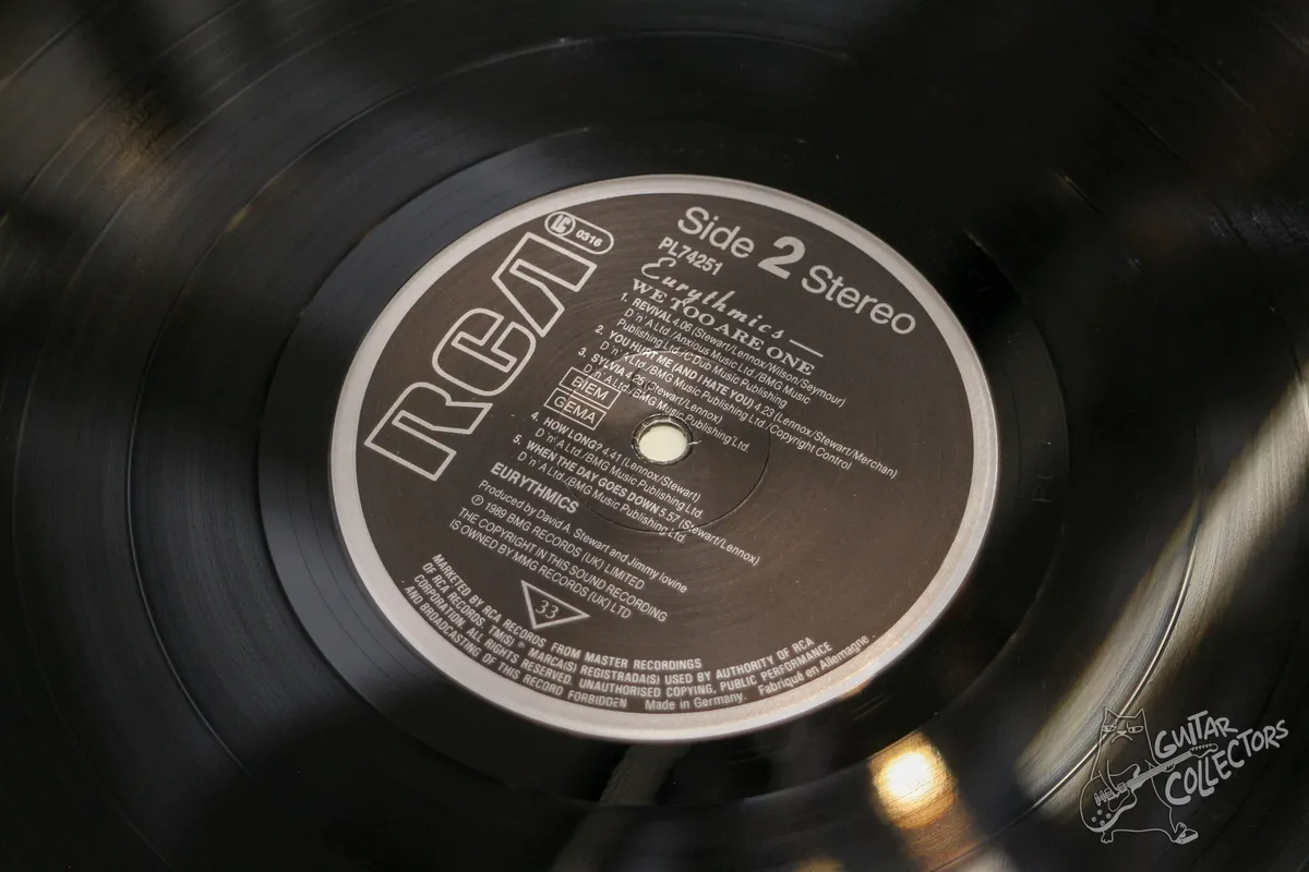 Eurythmics – We Too Are One LP Germany 1989 NM/NM