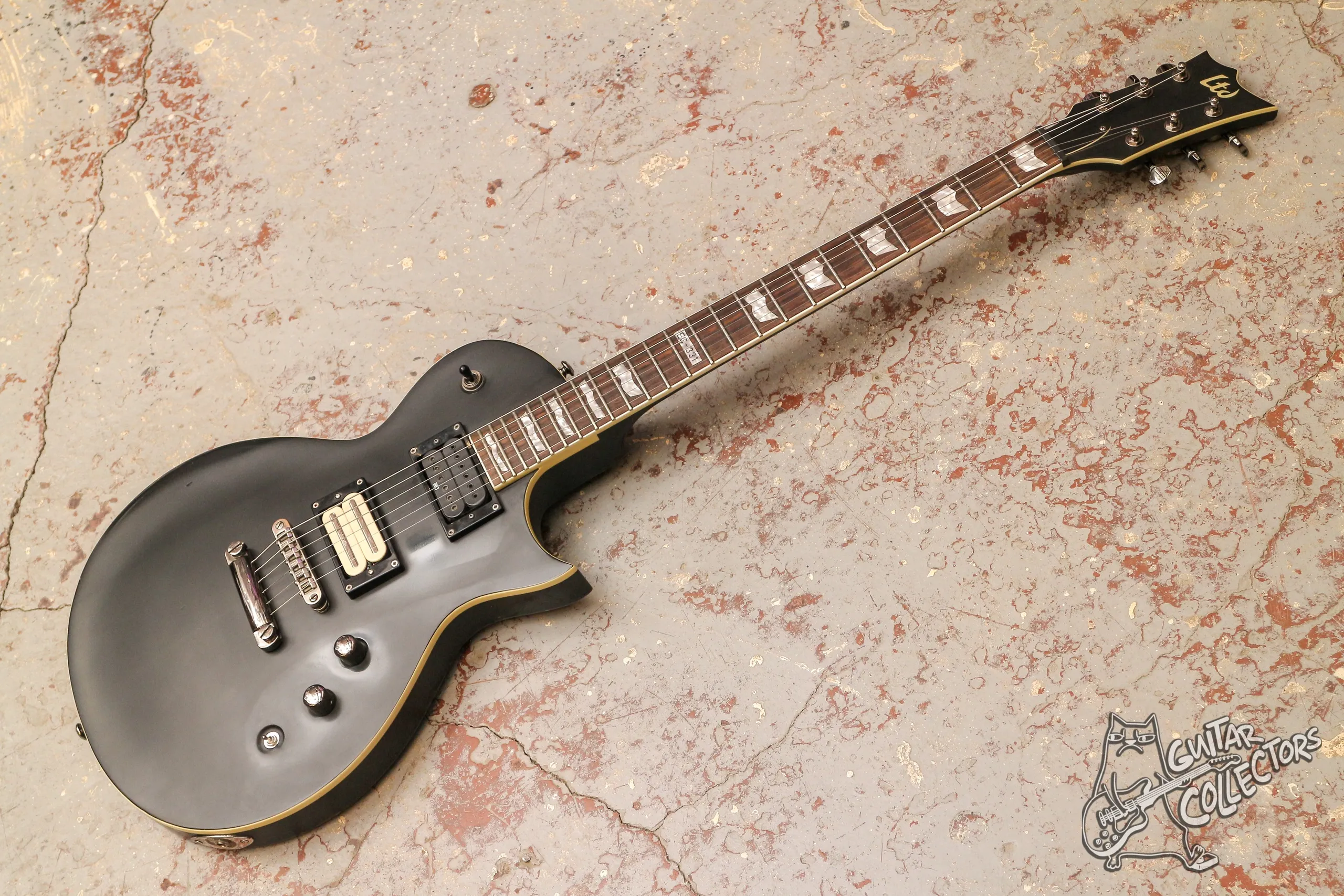 LTD EC-331 Eclipse Black Satin