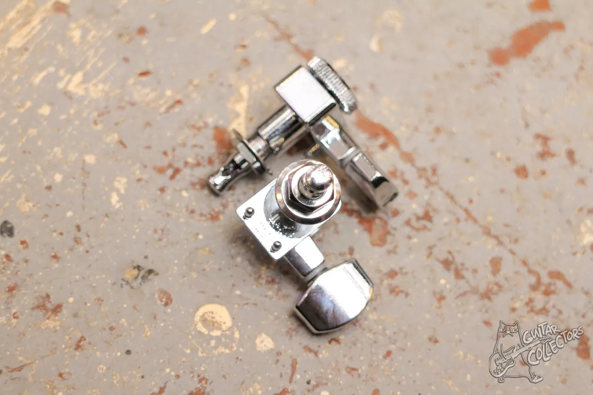 Fender Колки Локовые 6 в ряд Хром