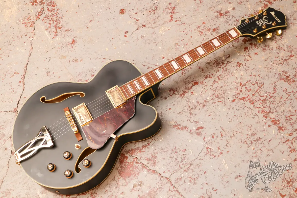 Ibanez Artcore AF75G-BKF Black Flat