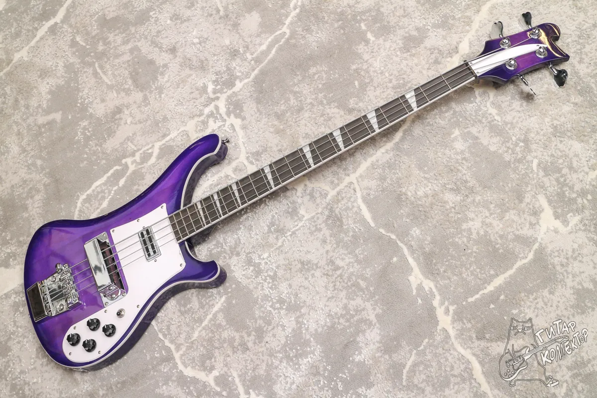 Rickenbacker Model 4003 Purple Bass Copy