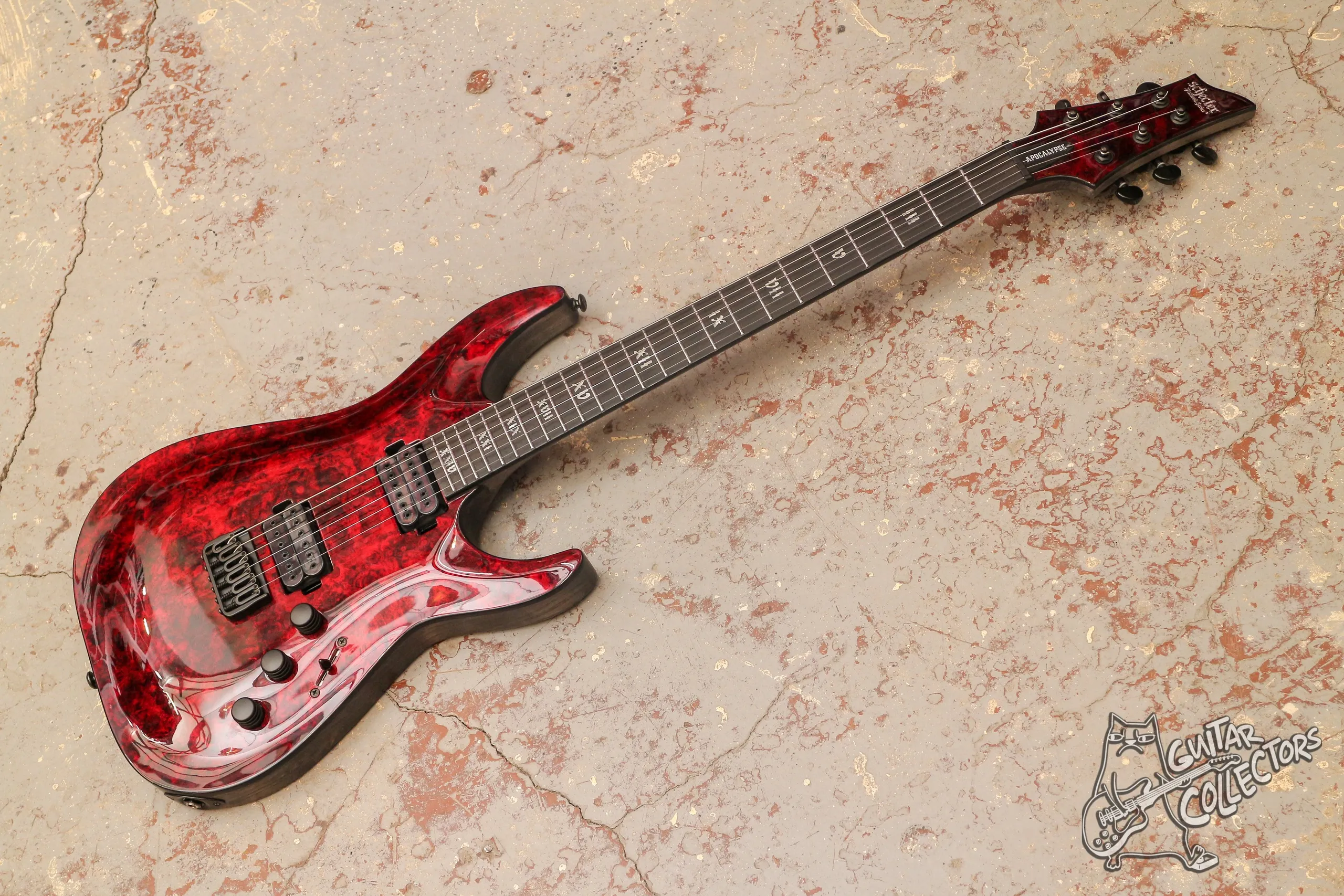 Schecter C-1 Apocalypse Red Reign