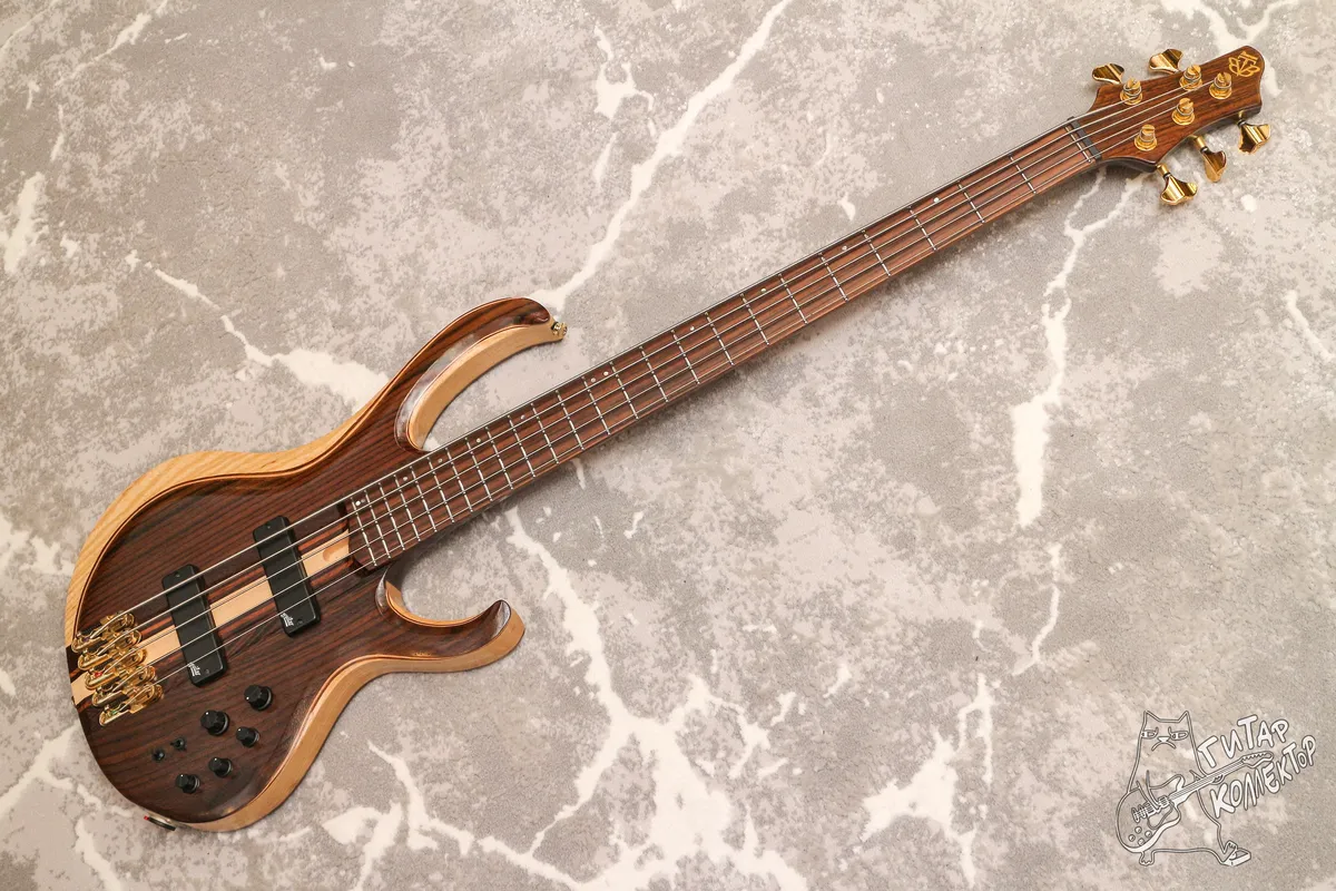 Ibanez Premium BTB1805 Natural Low Gloss 5-Str Bass