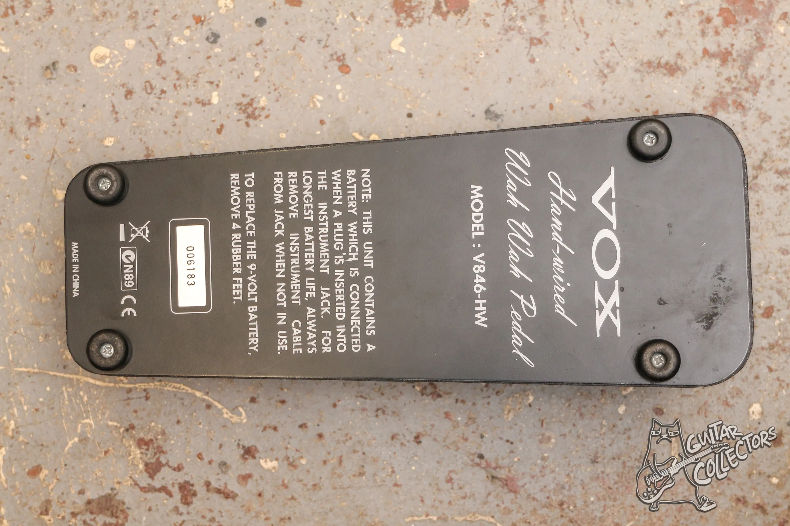 Vox Wah V 846 HW Hand Wired