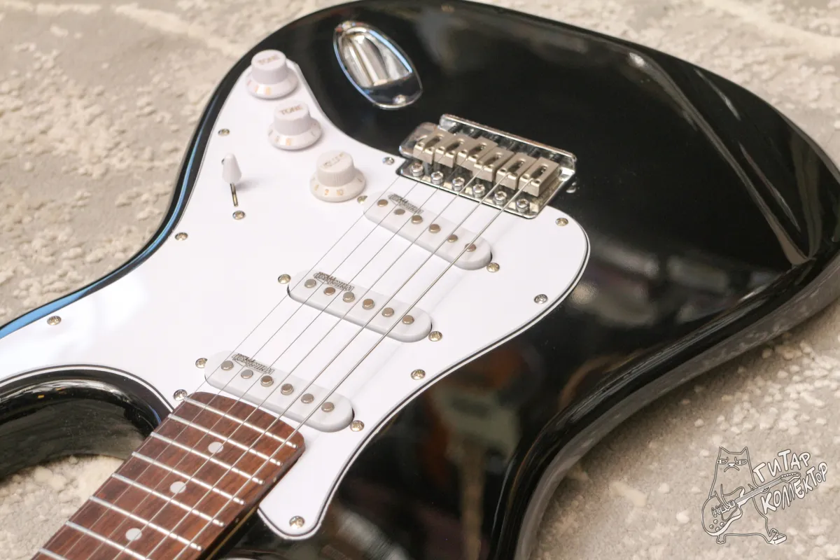 Partcaster Stratocaster Black