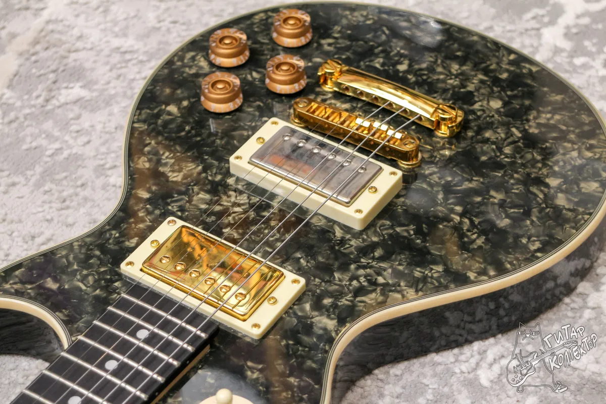 Caraya E-232FT Black Les Paul