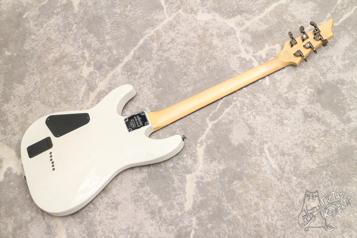 Schecter Demon 6 Diamond Series Vintage White