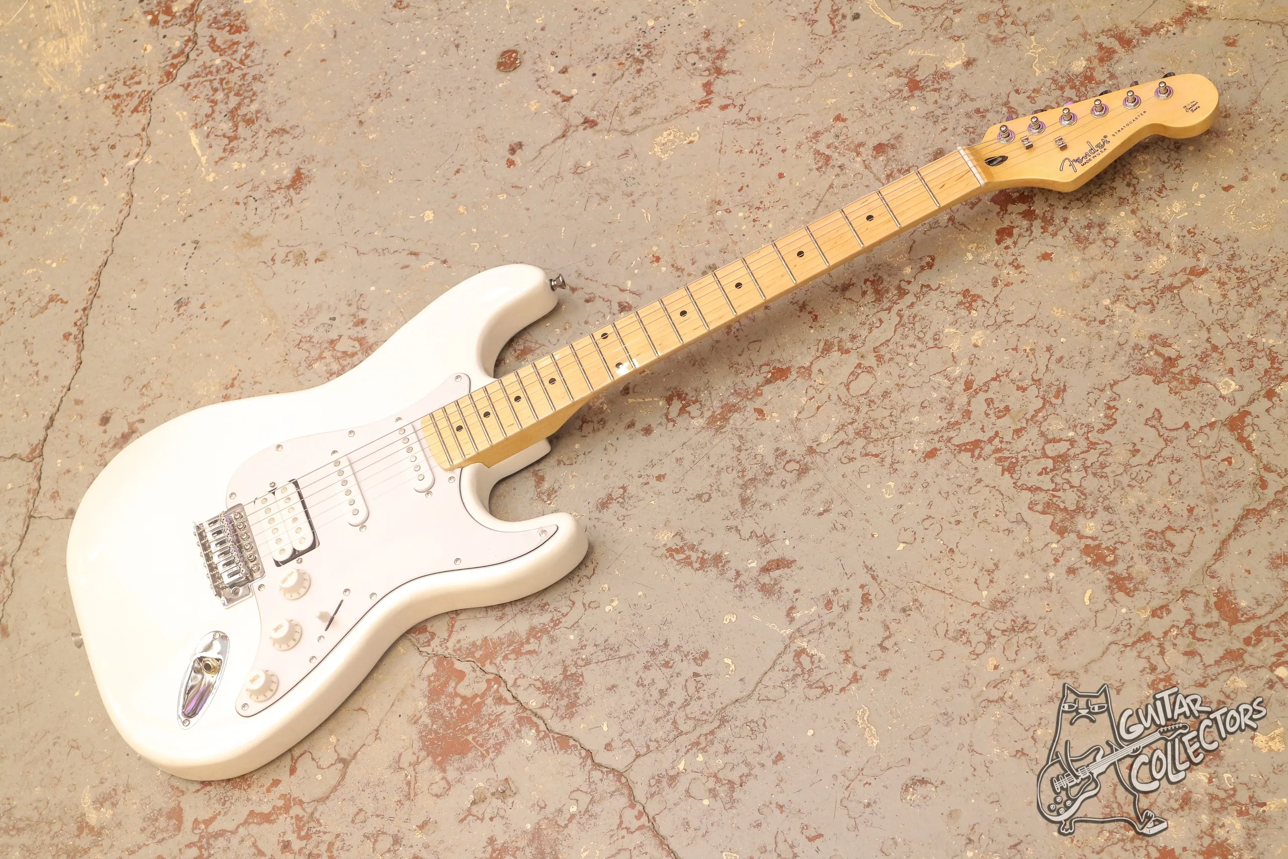 Fender Stratocaster HSS White Copy