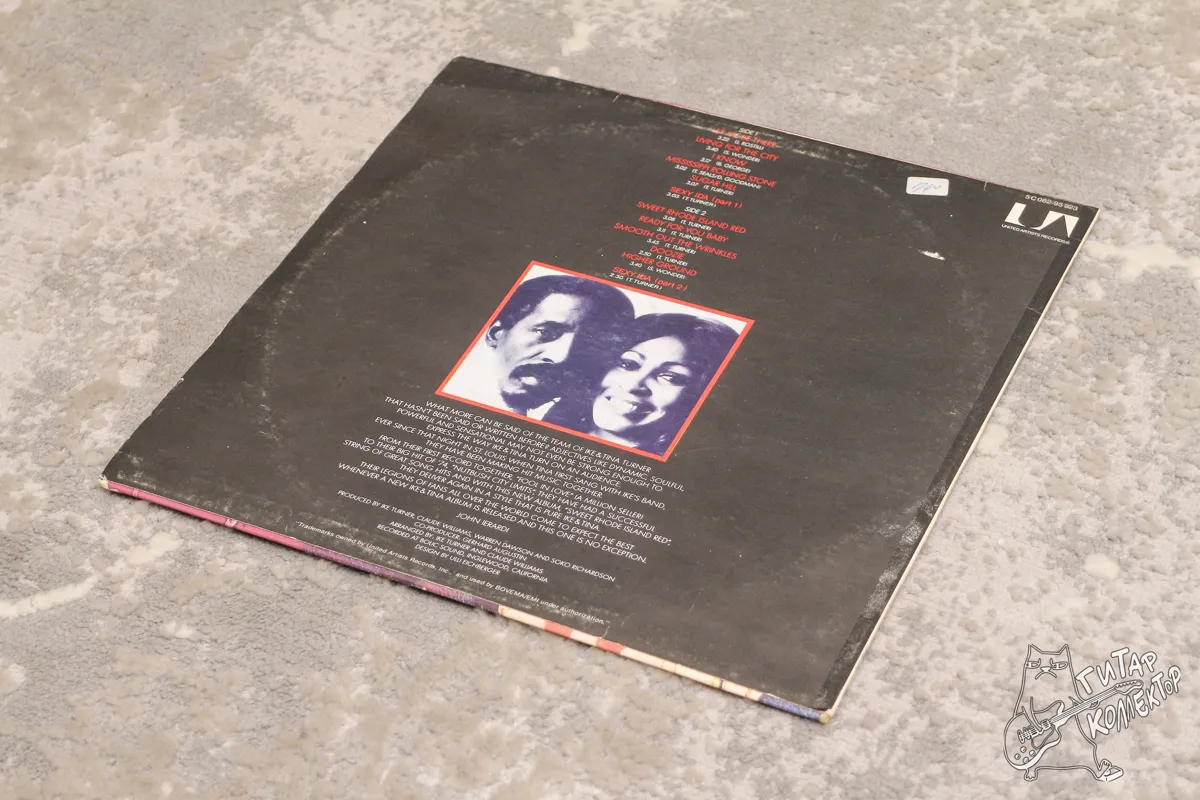 Ike & Tina Turner – Sweet Rhode Island Red LP Holland 1974 EX/NM