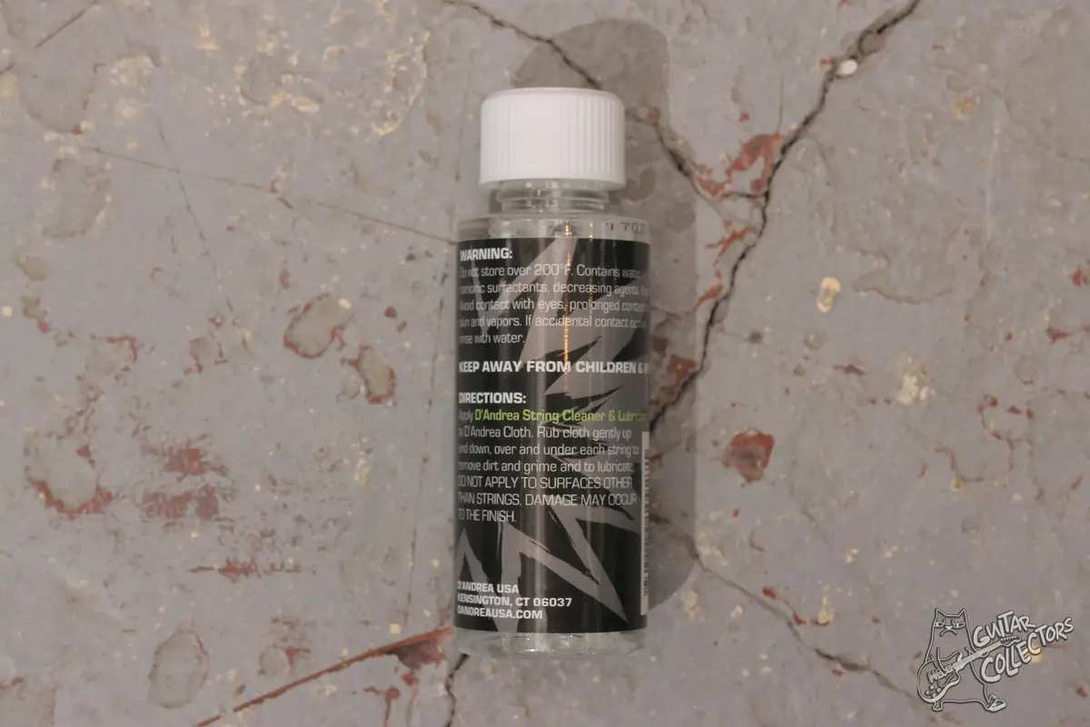 Средство для очистки и смазки струн, D'Andrea, 59мл