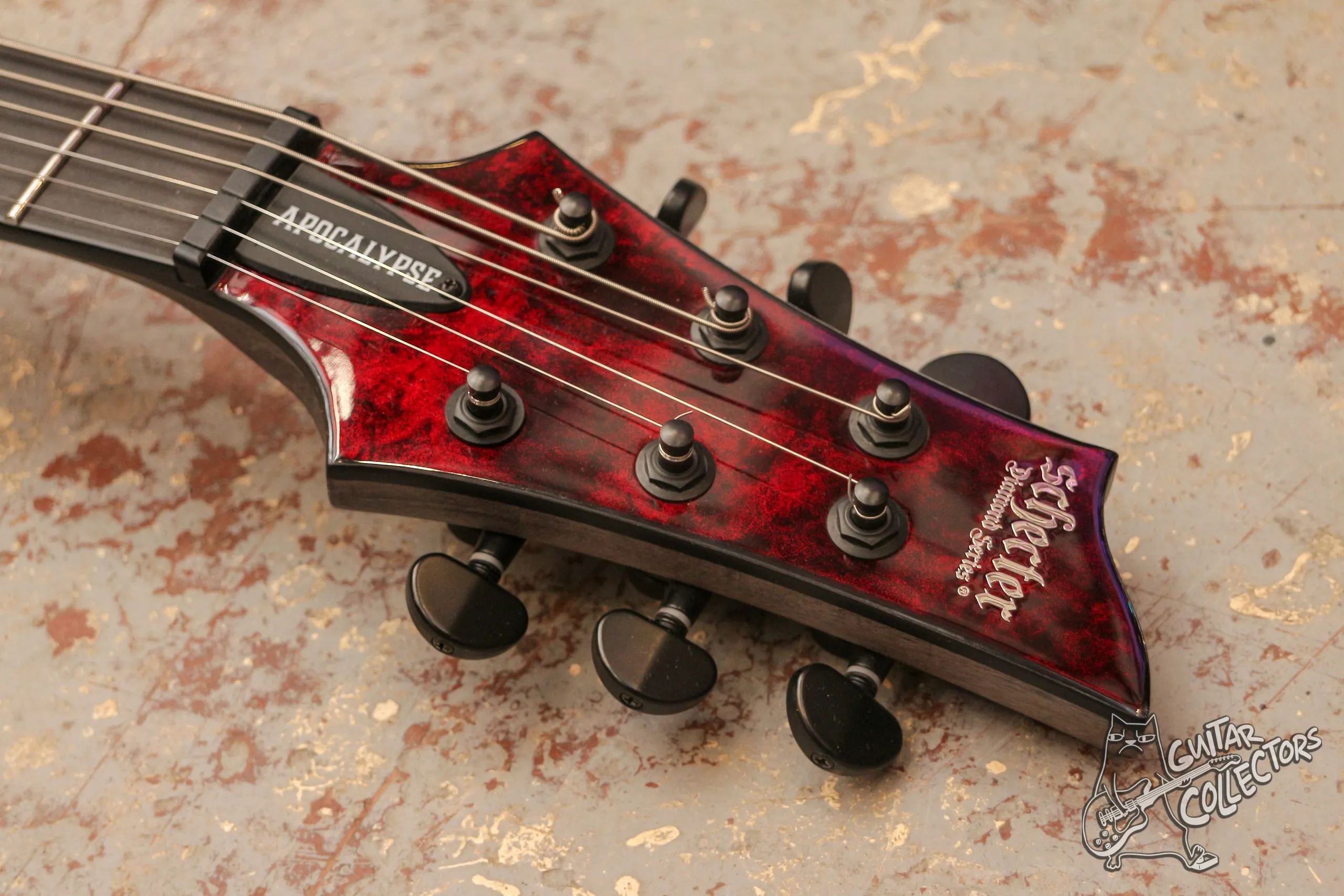 Schecter C-1 Apocalypse Red Reign
