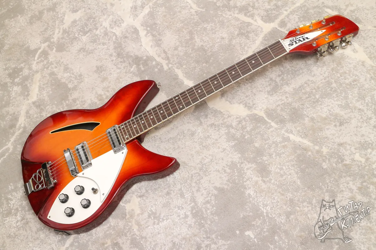 Silver Star (Rickenbacker) 360 12-String Semi-Hollow Fireglo