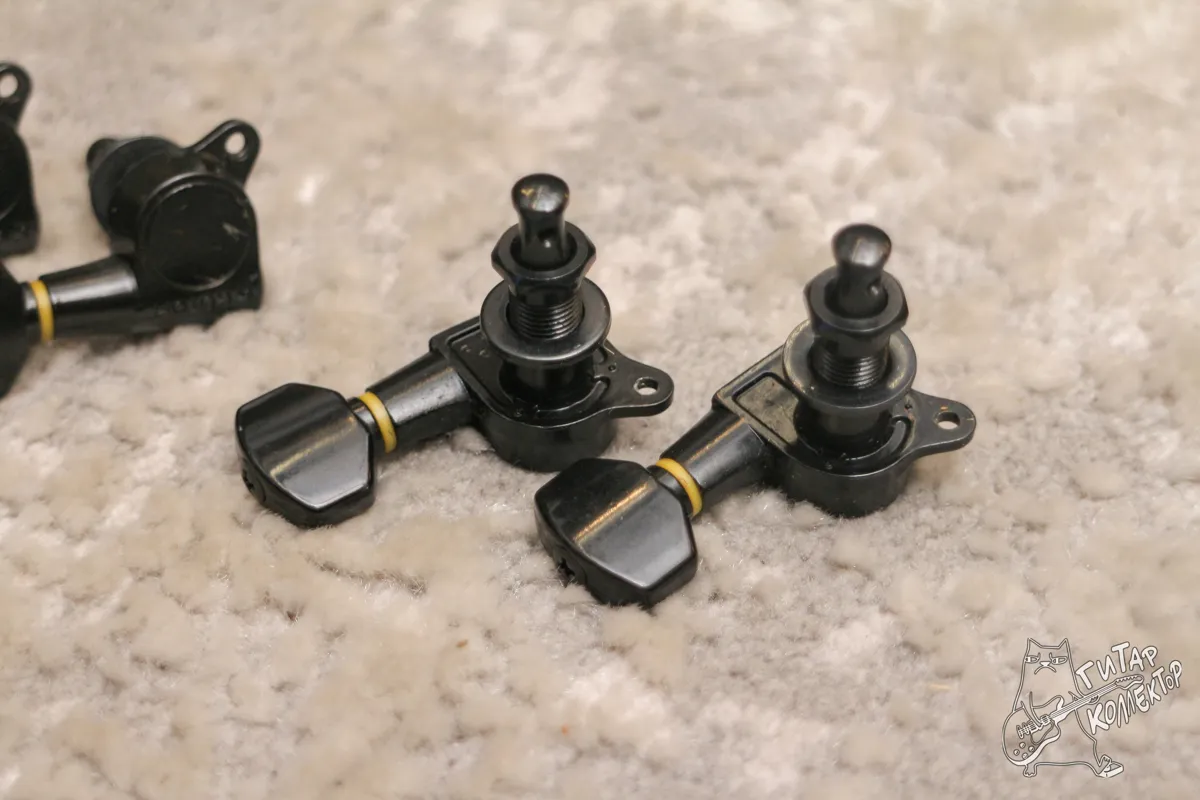 Колки Gotoh 6 в ряд Black
