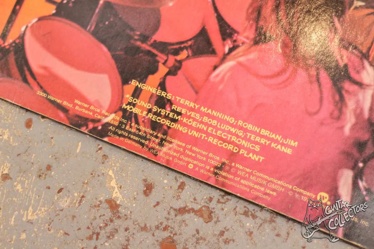 ZZ Top – Fandango! LP Germany 1981 VG/NM