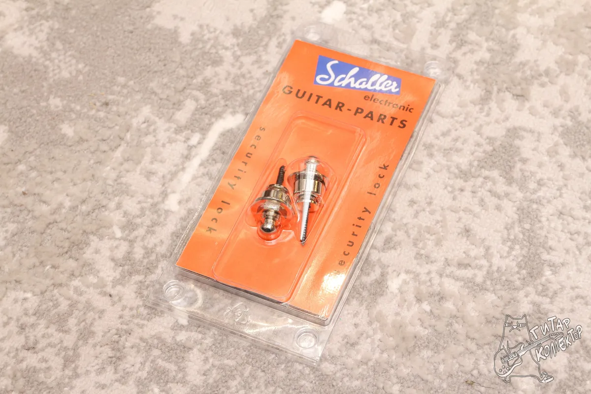 Стреплоки Schaller Security Locks 445 Nickel