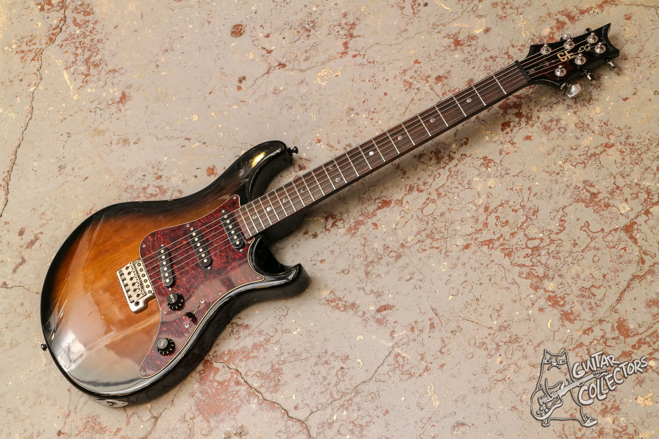 PRS SE EG Sunburst