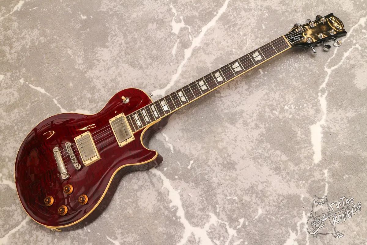 CoolZ ZLS-1 Les Paul Standard Wine Red