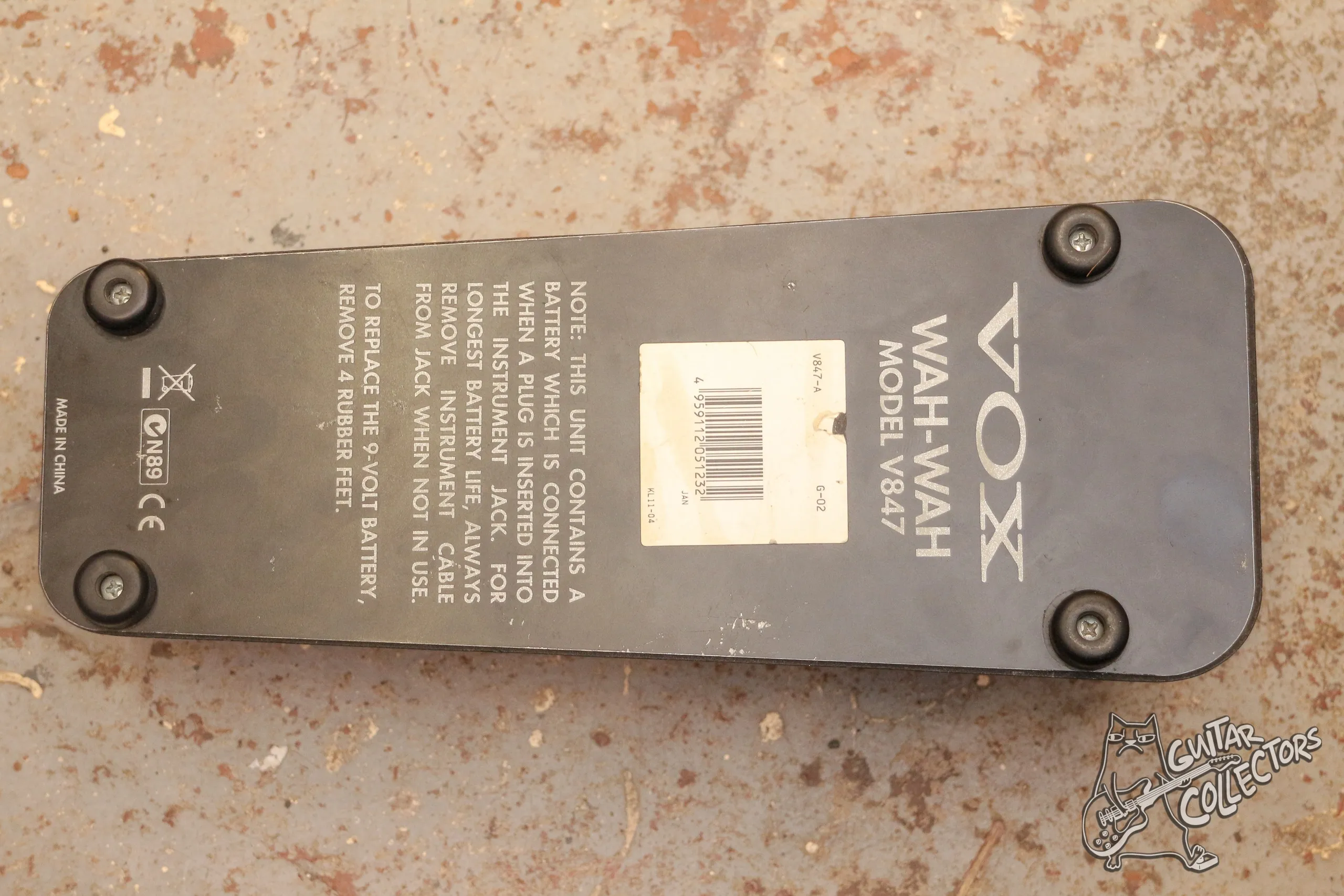 VOX V 847 Wah Pedal