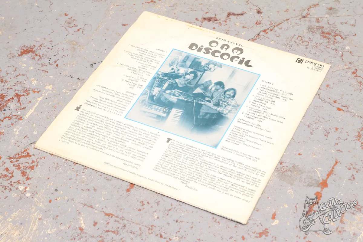 Petr & Pavel ORM – Discofil LP Czechoslovakia 1979 EX/NM