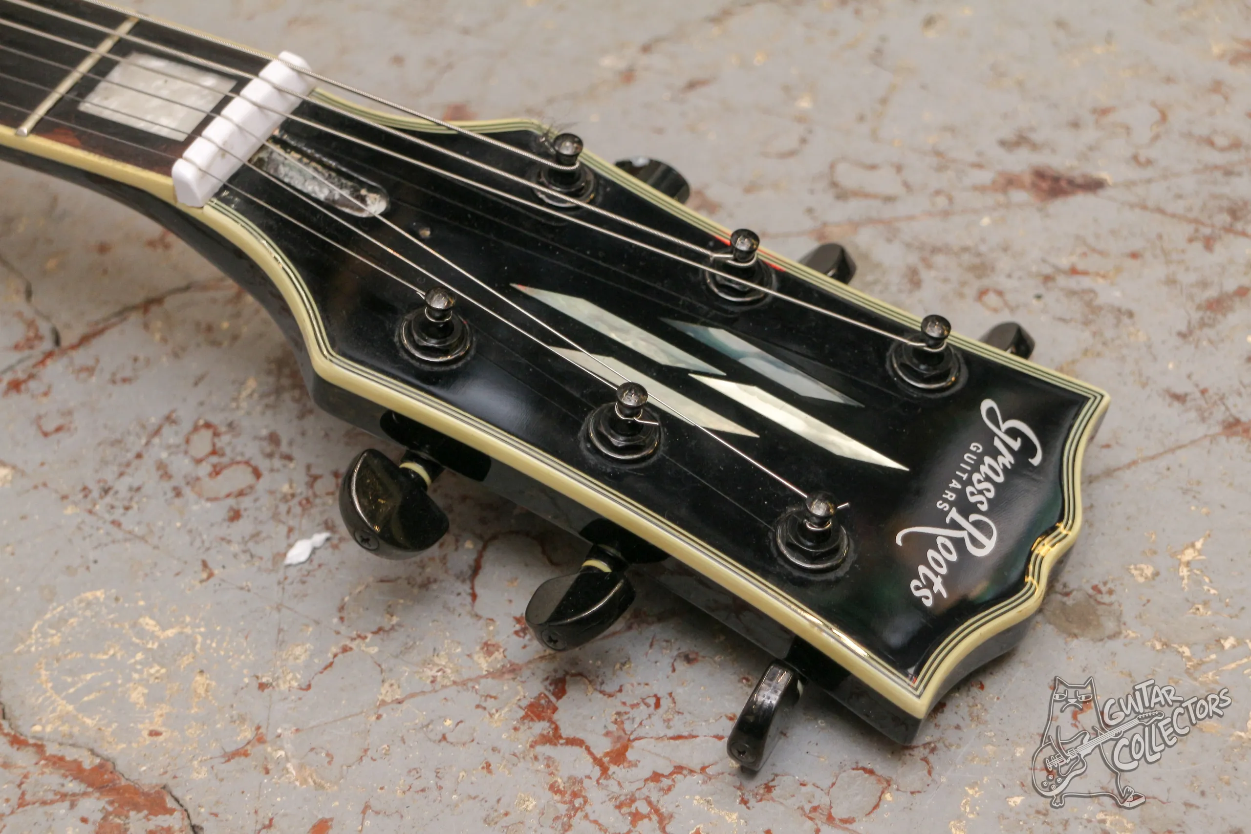 Grass Roots G-LP-60C Les Paul Custom Black