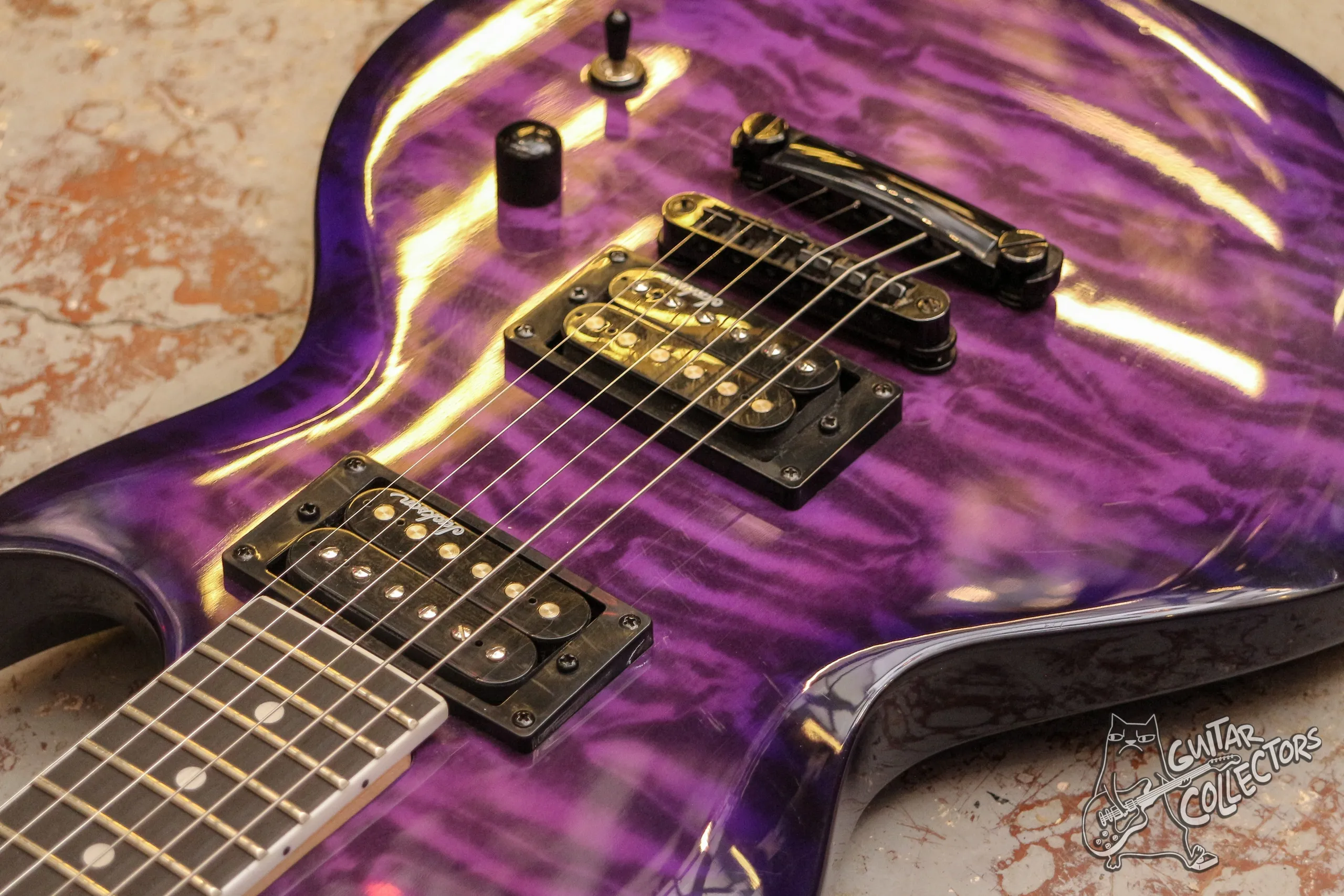 Jackson JS22 Monarkh Trans Purple Burst