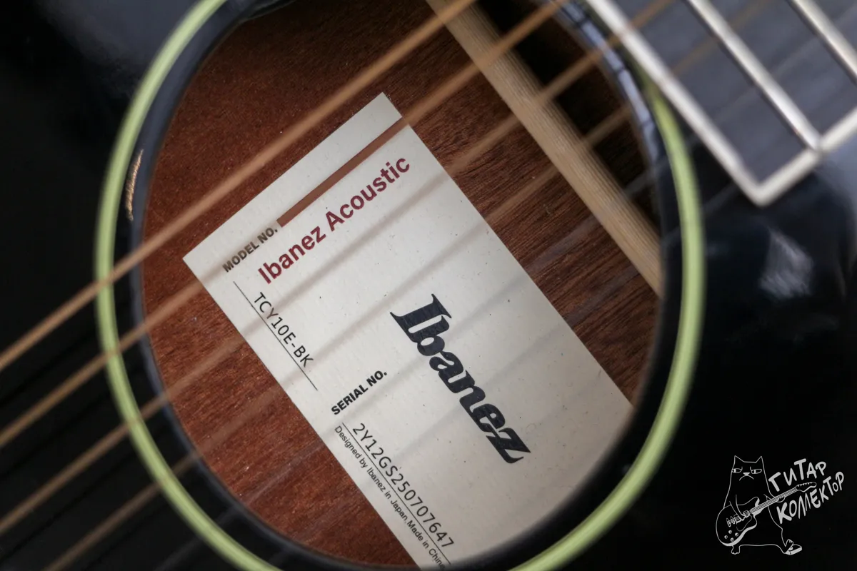 Ibanez Talman TCY10E Black