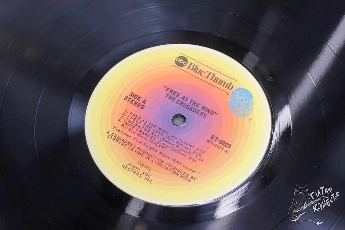 The Crusaders – Free As The Wind LP US 1977 EX/NM