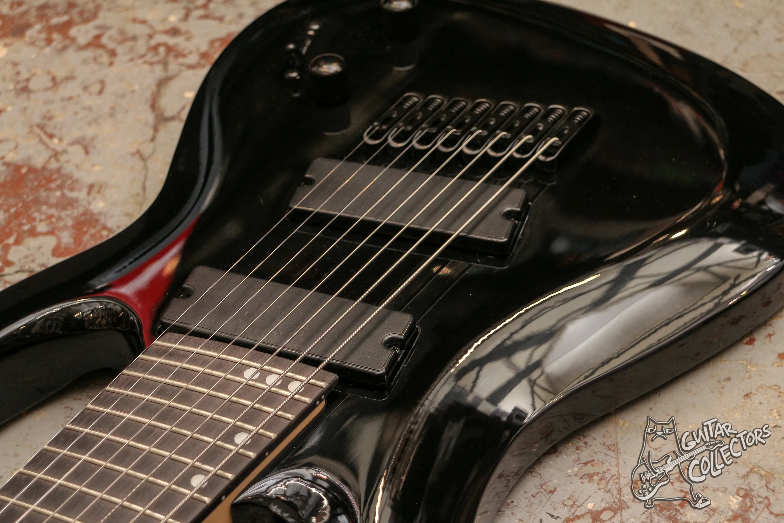 Harley Benton R-458BK Fanfret