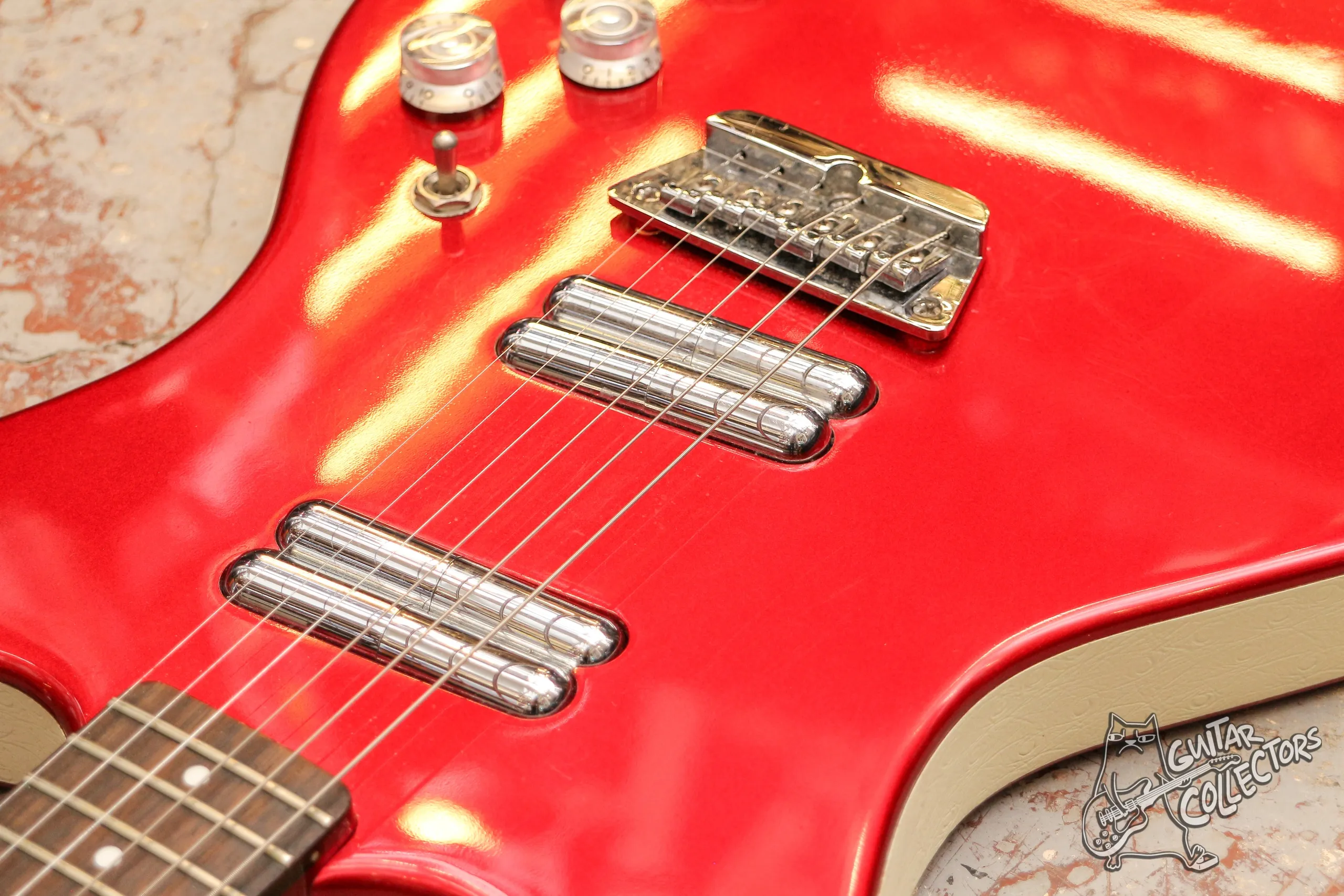 Danelectro Hodad Red Metallic