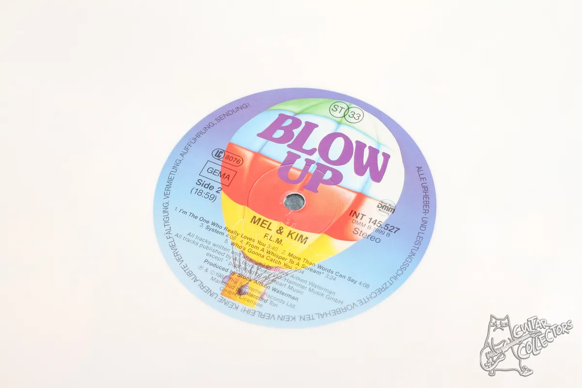 Mel & Kim – F.L.M. LP White Germany 1987 NM/NM
