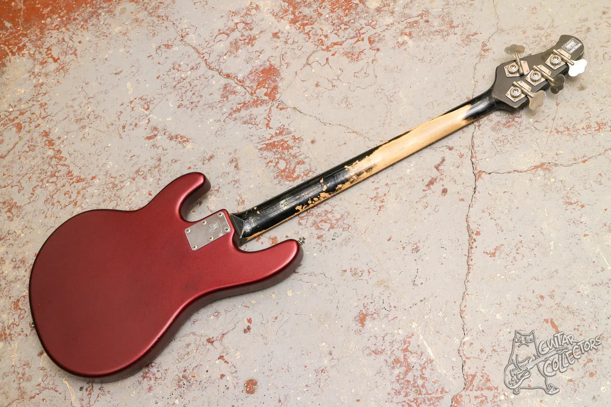 Ernie Ball Music Man SUB Bass Passive Textured Red