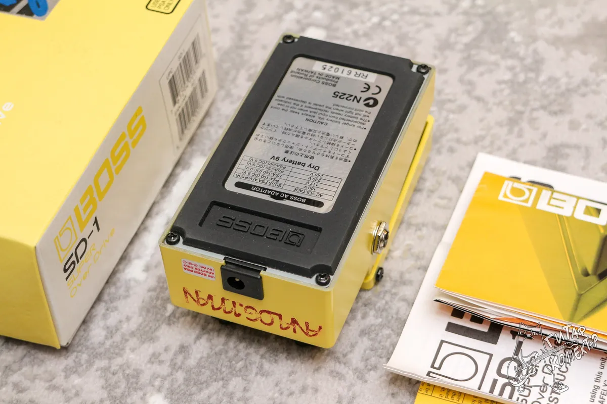 Boss SD 1 Super Overdrive Analogman Mod