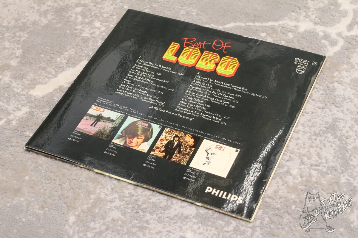 Lobo – The Best Of Lobo LP Germany 1974 NM/NM