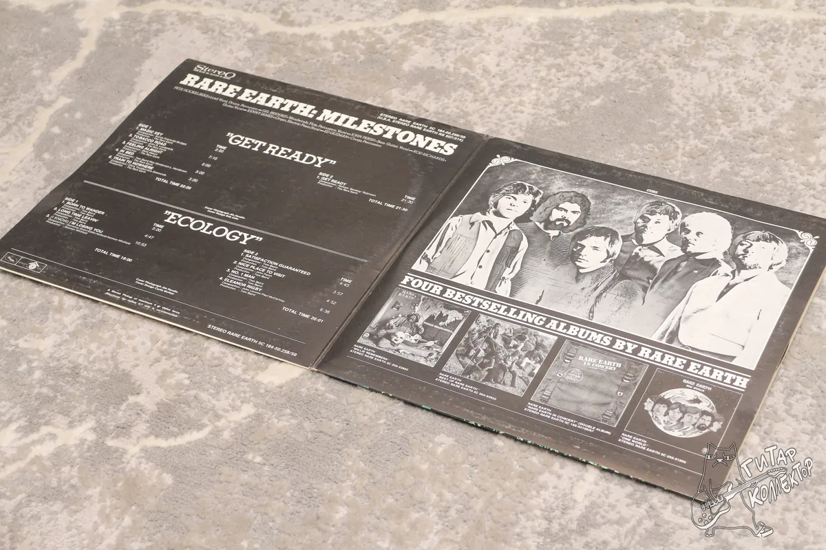 Rare Earth – Get Ready / Ecology 2LP Holland 1973 NM/NM