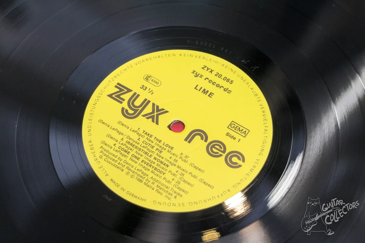 Lime – Take The Love LP Germany 1986 NM/NM