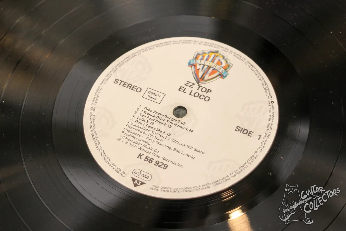 ZZ Top – El Loco LP Germany 1981 NM/NM