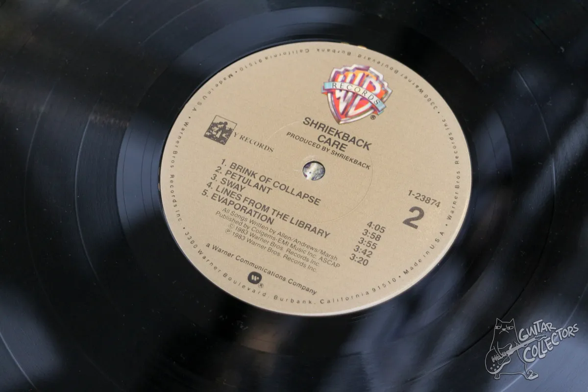 Shriekback – Care LP USA 1983 NM/NM