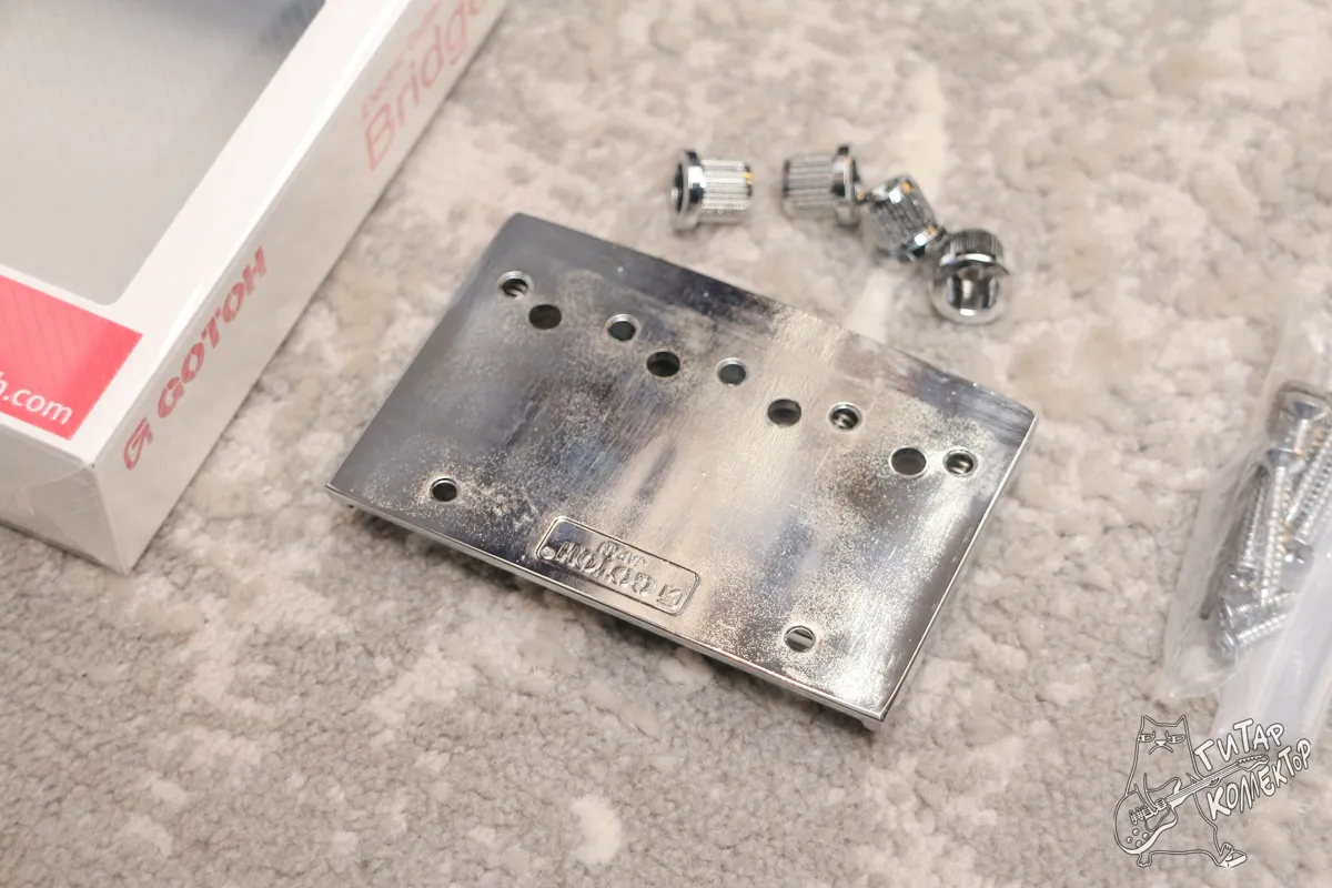 Gotoh 404 BO-4 Hardtail Bass Bridge Chrome