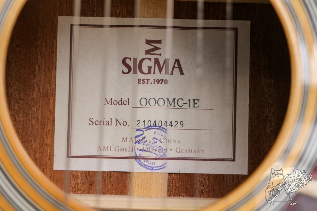 Sigma 000MC-1E Электроакустическая гитара