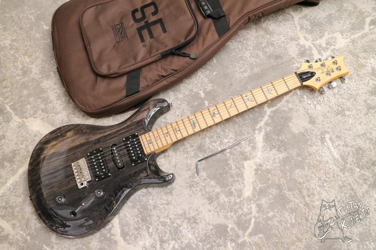 PRS SE Swamp Ash Special Charcoal