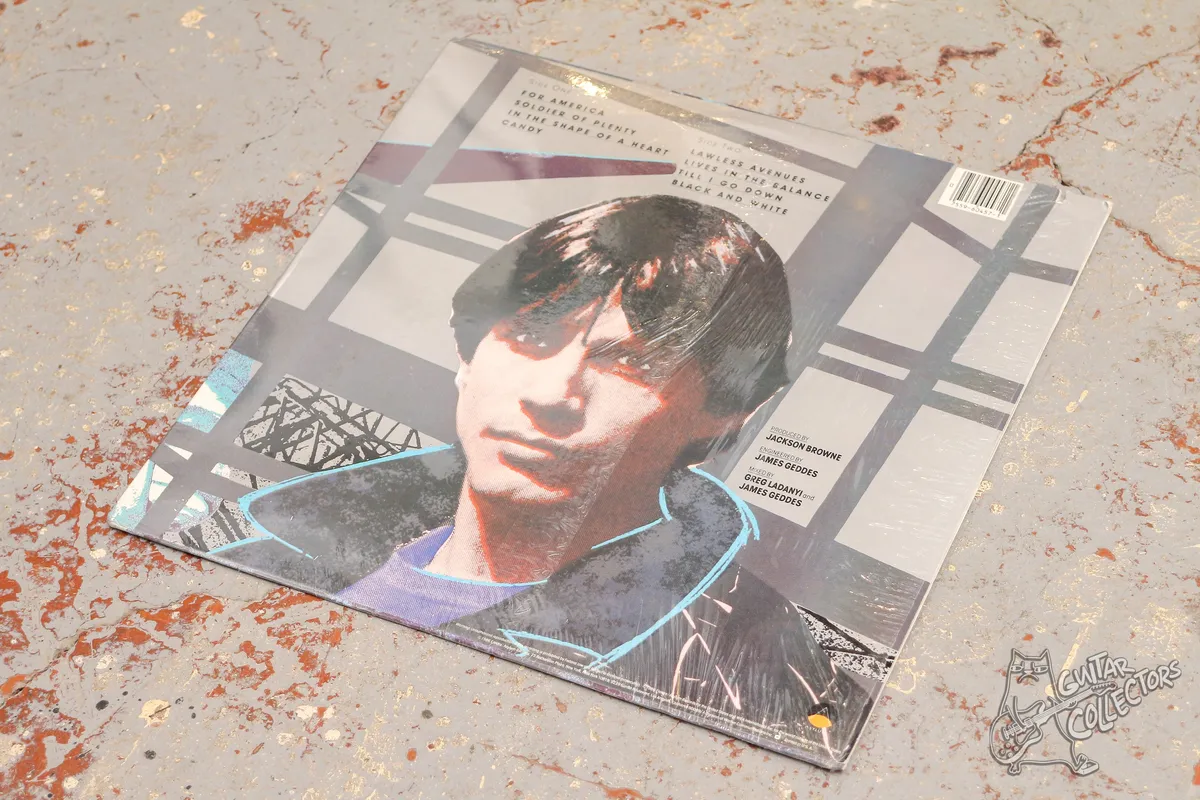 Jackson Browne – Lives In The Balance LP US 1986 EX/NM