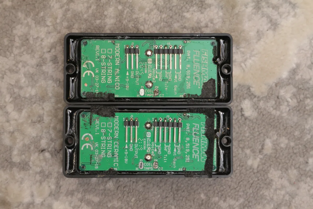 Fishman Fluence Modern Humbucker Set 7 Str +1V 1T