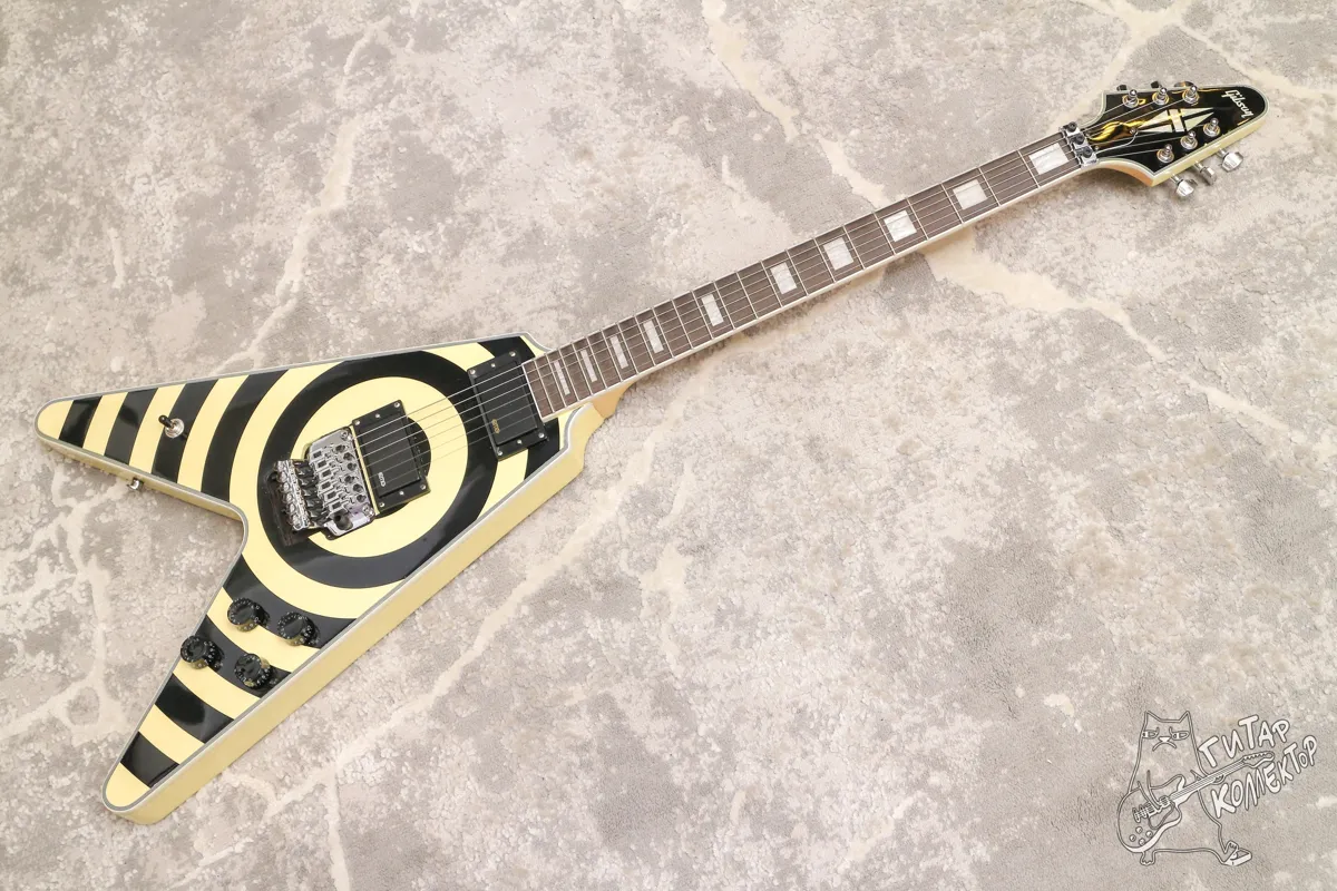 Gibson Zakk Wylde Flying V Bullseye Limited Edition Copy