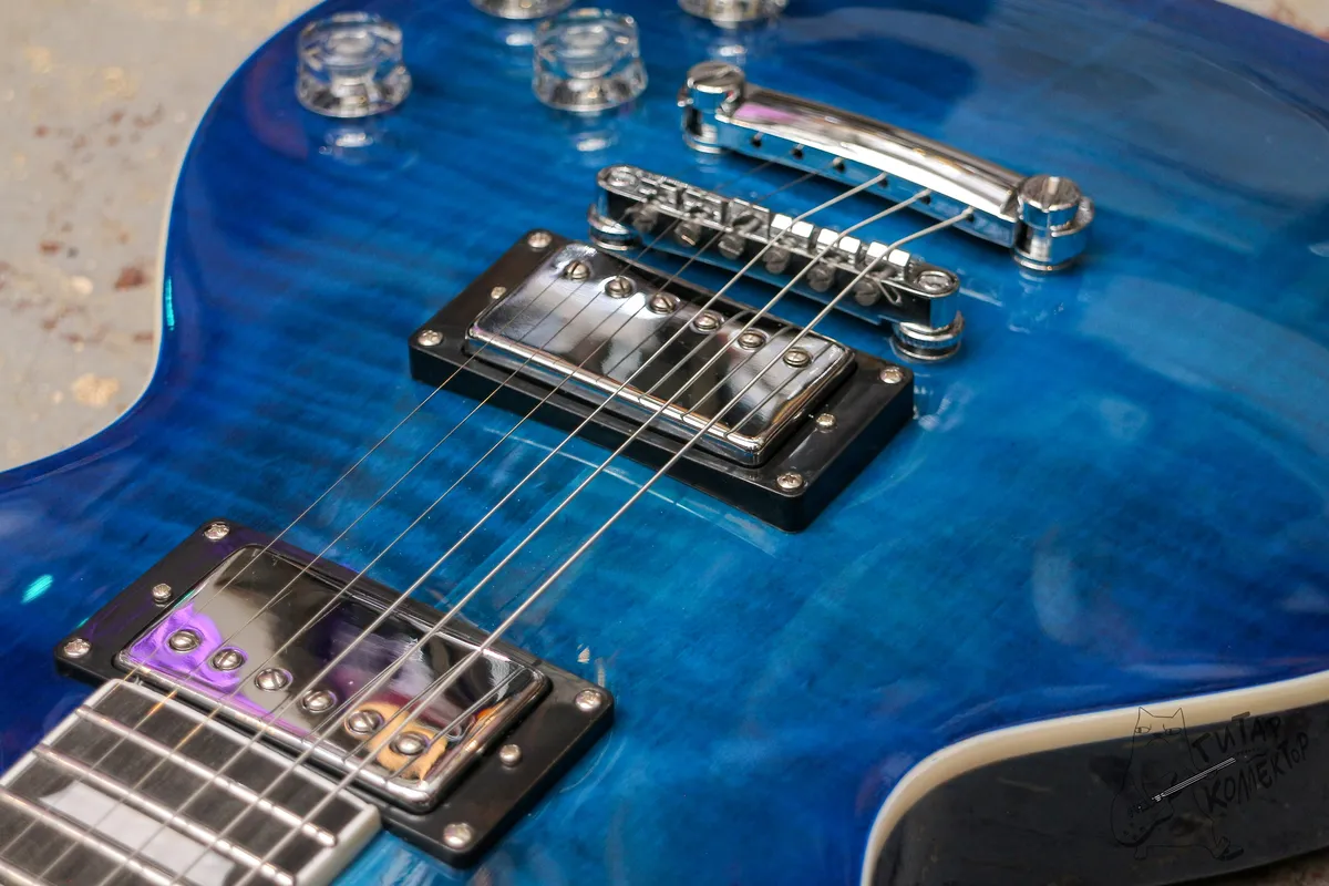 Gibson Les Paul Standard Blue Copy