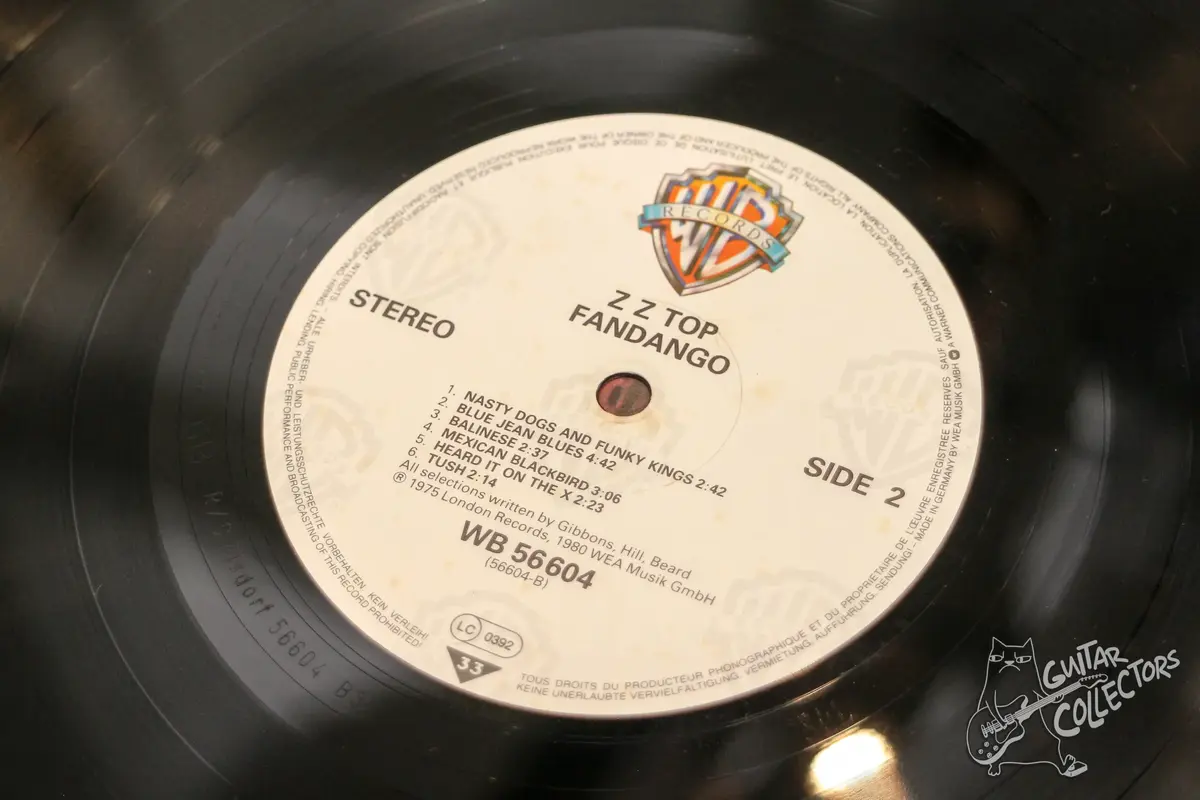 ZZ Top – Fandango! LP Germany 1981 VG/NM