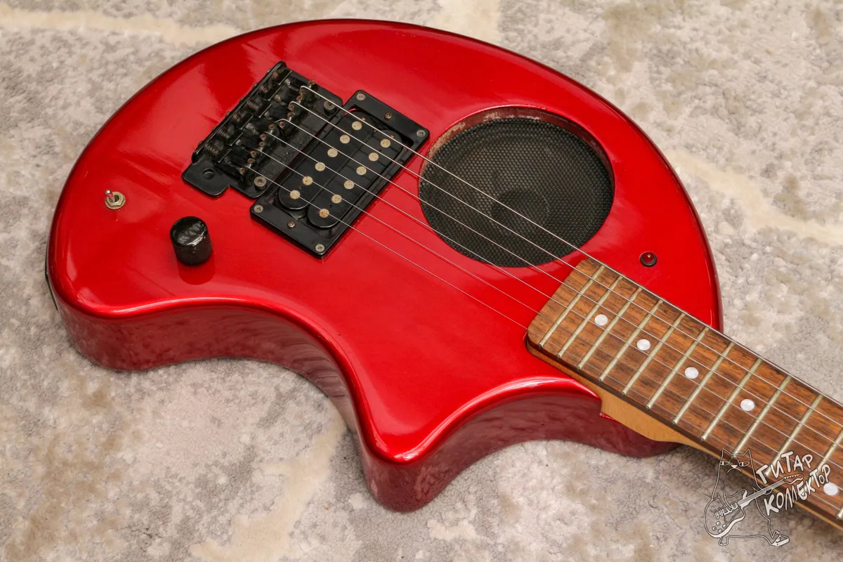 Fernandes ZO-3 Travel Tremolo Burgundy Red