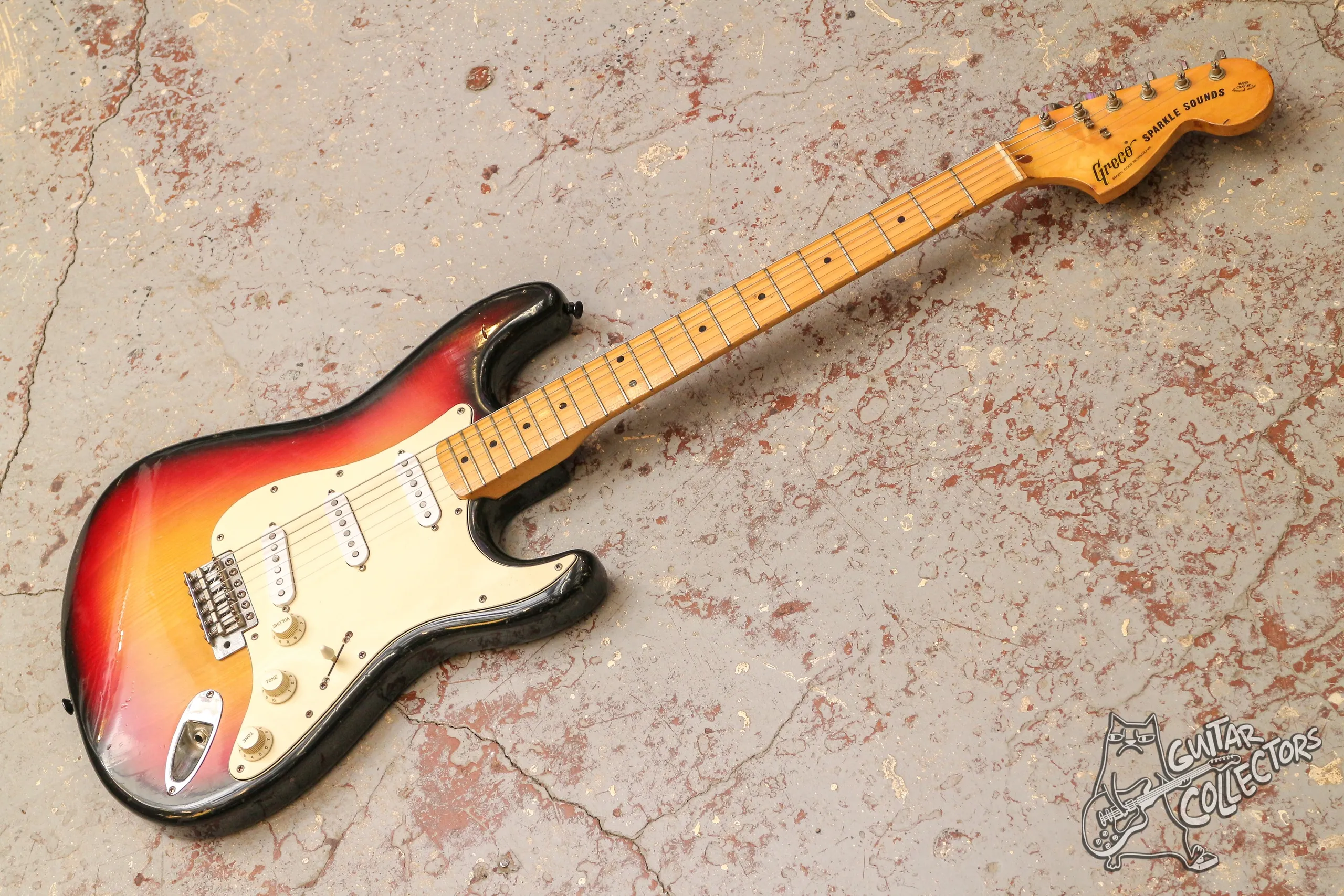 Greco SE-600 Sparkle Sounds Stratocaster
