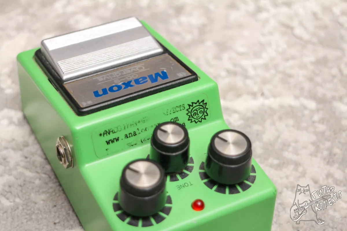 Maxon OD 9 Overdrive Analogman mod