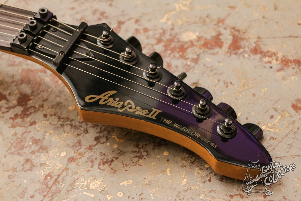 Aria Pro II The Warrior Series Black